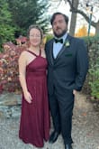 I loved wearing the dress and it was perfect for a fall black-tie formal wedding. I am 5"2' and wore 3-inch heels (no toe platform) and still had to hem off 5 inches, be sure to plan ahead for alterations if you're in the short folks club too. - Kaitlyn B.