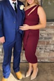 This dress was perfect for the fall wedding I attended! Comfortable and easy to move in! So glad I chose this dress! - Lauren M.
