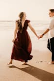This dress is so elegant and sexy and was perfect for my beach session with my husband. I used double-sided body tape to make sure there were no slips. 10/10!! - Michelle B.
