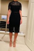 Love this dress, it's elegant, sophisticated and so very affordable. This was exactly what I was looking for. I plan to wear this for this year's holiday party and cannot wait. Fits perfectly!! - Tanya J.