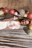 I wore this for my bridal shower and loved it! I got so many compliments too! - Samantha N.