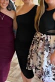 This dress looks so good on everyone! The material is so stretchy and forgiving and looks high end. I got loads of compliments! - Sarah M.