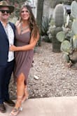 I wore this dress to a wedding and it was amazing. The skirt is light and floaty and covers the tummy area perfectly. The top is just snug enough so you don't have to wear a bra. However, I would suggest some pasties if you get cold. - Merissa A.