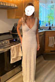 I don't know about you, but wedding dress shopping is crazy. Not only is it next to impossible to find a dress under $2000, but nothing fits the way you want, and it's all just very expensive and overwhelming. I'm not going to lie, my Pinterest board did not really depict this style of dress, but there was something about it that kept me coming back to it. When my fiance and I decided to last minute elope, I pulled the trigger on 3 dresses off of Lulus (this one included). It fit AMAZING and the detailing is so insanely good considering the price! It runs a little long, but I didn't wear heels on my wedding day so that's probably why. I had a seamstress sew in a bra (cost me $50 for her to do this) and it was game changer for the bust, although not completely necessary. The seamstress was completely shocked at the price of this dress considering how well it was made and detailed. I seriously don't know why you would spend $2000+ on anything else. I am absolutely in love with this dress! - Sarah F.