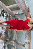 Loved this dress!! It fit amazing everywhere but my chest but that was fixed with a little fashion tape. - Emily