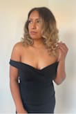 I loved it! I wore it to a wedding. It fit perfectly and didn't even have to wear a bra with it. It was also stretchy. I got a small - Ivon B.