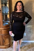 I bought this dress for my husband's work party. I got compliments on it all night. - Anna W.