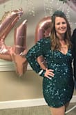 The dress was perfect. Fit well, comfortable, and was absolutely stunning. - Melissa G.