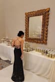 Purchased last minute for a weddding and I could not be happier! I wore heels and did not need to alter - Cathy V.