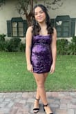 We measured her and it fit perfectly, she didn't see anyone else with this beauty of a dress! Will definitely come back for future high school dances! - Deeanne D.