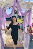 I originally had a dress laid out for a party, and when this dress came early than its arrival date, I decided to wear it, and it makes me look beautiful. My family said it makes me look professional and young. I'm always worried about dress sizes, but this dress fits me perfectly. The problems I would say are the strings that helps to hang the dress properly, it keeps popping out of my shoulders that I wanted to cut it, but I know I will have a hard time hanging it with a hanger without it. The second problem would be smoothing the dress down after using the restroom, so, wear a seamless underwear or improvise it however you can fashionably... - Pada V.