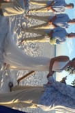 This was perfect for my beach wedding. Easy to walk in, comfortable straps, and I felt amazing in it - Jane V.