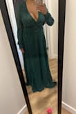 I bought this dress as a back up and ended up not needing it but it's so beautiful I will not be returning it - Melany R.