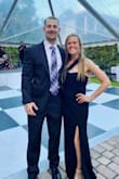 I needed a dress for a black tie optional wedding, and this dress worked perfectly! I got so many compliments and felt so confident in it. It's very flattering and doesn't hug any trouble areas. I ordered a size small and it fit great, with a little room to spare. I wore a 3 inch heel and the dress was still a little long, but I could get away with it. The next time I wear it, I'll probably get it hemmed, or wearing a heel with one extra inch inch would work too. Absolutely get this dress, you won't regret it! - Courtney C.
