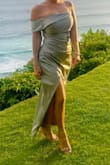 The dress was beautiful and got so many compliments. It was a little tight around my chest area, but didn't need to size up. Slit was also too high and had to be extra careful when sitting. Other than that, definitely worth the purchase.
Got so many compliments!! - Jenny U.