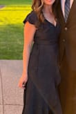Received lots of compliments. I did have to get a snap sewn into the bust, but otherwise perfect fit! - Kimberly L.