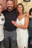 This dress was perfect for my rehearsal dinner! I am usually a size L and I ordered an XL. The dress fit great everywhere except the bust. I got the bust altered because it was a little too big. - Brittney B.