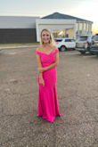 Love this dress. I am 36C and 116 lbs. it was fitted, but it fit my perfectly! Really loved this dress. I got many compliments!! - Marion R.