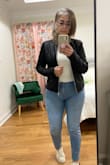 I ordered a size Large. It's snug but absolutely gorgeous. - Rose W.