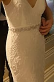 I really liked this belt with my Lulu Dress! My only complaint is it broke the first time I wore it! Was glad that I had already taken pictures before it broke. I was really hoping to wear it again with another dress. - Nancy J.