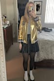 I like this skirt for what I bought it for- to wear over fleece lined tights to NHL games. Unfortunately the skirt gaps a lot in the waist so Ill only be able to wear it with a jacket to cover that, unless I decide to splurge and get it professionally tailored. I also tried an XS, and while it fit better in the waist, it was way too short for my big butt! - Alison E.