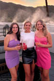 I love this too so much!! I wore it on "sparkly night" for my bachelorette party and can't wait to wear it again! Fits really well and wasn't able to see through! - Kaela W.