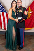 LOVE LOVE LOVE! This dress was a dream to wear. It was so comfortable and not heavy feeling at all. The slits were a bit high, but I threw caution to the wind! Thankfully they weren't an issue at all. - Ruthie-Marie C.