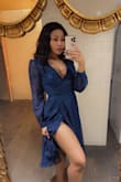 I purchase this dress for a wedding and yes I wore a bra on mine. This dress is sexy and beautiful, it will make you feel so sexy and good hunny! Buy it buy it buy it immediately!!!!!!!!!! No regrets - Madje E.