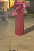 I am satisfied with this beautiful dress. I bought it for Halloween to be Madonna as a material girl. - Adriana A.