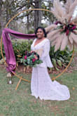 Loved everything about this dress. It was cool and the material of the dress kept me somewhat warmer. Everybody loved the dress. It was absolutely perfect. - Kara R.