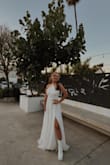 I was scared it didn't fit but it perfectly did!! I ordered it like a week before the wedding.. A little bit big on the sides but with a push up bra it fits perfect!! - Brenda H.