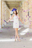 Super cute, very flattering. Wore for grad photos and couldn't be more obsessed - Anna L.