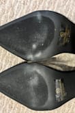 Just got these shoes today and they have clearly been worn already. I tried to exchange it for a new pair but my size is sold out. The shoes themselves are really cute so I guess I'm stuck with a used pair of shoes. I usually really like the quality of Lulus clothing and shoes but this is disappointing. - Jamila W.