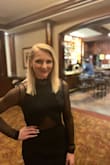 Bodysuit is super super cute! Gives a sexy look. I was going to wear nipple covers but it was kinda see through and I was going to dinner with family so I opted to wear a black bralette underneath. I'm going to a Lizzo concert Friday and plan to wear it again without the bralette. Very comfortable and durable in the wash (I did air dry to be safe). I ordered a small! - Cassie R.