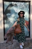 I ordered this dress because I wanted a specific style to go with simple tennies and a long coat for autumn in Paris. It ended up being a little warmer the day I wore this and it was SO comfortable with or without the coat. Also, very twirly ;) - Krystina M.