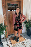 My daughter is usually a medium/size 8 but we sized up to large based on other reviews and it fits perfectly. - Casi M.