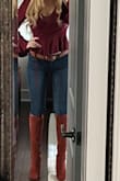 This boots exceeded my expectations. Material and fit was better than expected giving how affordable it was. I got a lot of compliments and I felt sexy wearing it. - Raquel K.