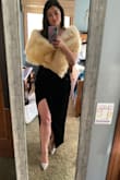 Wore this dress to a wedding and got so many compliments! I felt so amazing in it. 
Originally I ordered a L (my true size) and it fit great everywhere EXCEPT the length part where it comes over on an angle. That was insanely too short. Like if I walked I'd be giving everyone a show. So I exchanged for an XL. top part was too big which I was expecting  bc the L again was perfect but the length on the XL worked sooooo much better. I also ordered a fur stole from lulus for an old Hollywood vibe with this dress. - Jillian J.