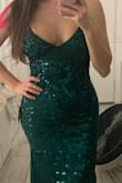 It fits beautifully but to me it's too short in the front part , I wont be able to use high heels which I love to use. - Carla S.