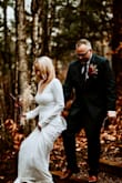 This dress was absolutely perfect for our Nov 11 Elopement. The material was nice and thick and felt expensive. You would have thought I paid more for this dress. - Dani M.