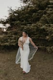 It fit perfectly! It was good quality and was just what I was looking for. It did fit me a little long, but all my dresses usually do. Amazing dress with a great price! - Briana I.