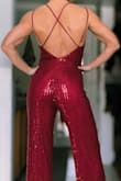 Love this one piece! The color is so rich. I was also glad the straps are adjustable. Perfect fit and perfect for any holiday party! - Jamey D.