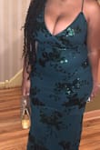 Good quality. Delivered fast. Great fit just a tad long. Very elegant! - Michele G.
