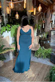 Let me tell you when I say I love this dress. I'm about to buy the black one so comfortable yet flattering I had so many compliments even the waiter, complimented me. Okay. - Elizabeth G.