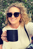 Bought for a trip to Brazil! Love that even with curls, you can still pop them up in your hair - Lauren W.