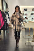 I've received quite a few compliments already from people passing by while I've been out on errands - perfect for my fall outfit looks! It's a little on the bigger side for my frame, but I think that's how it's meant to be. It's not the thickest material, so I'd say it's more for the look and I can always layer up underneath it since it's so roomy. I'll be wearing it all season for sure :) - Lauren Y.