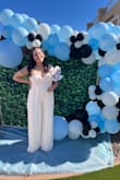 This jumpsuit was perfect for my bridal shower! It fit so perfectly and it was effortlessly elegant. Very satisfied with this purchase! The only thing I wish Lulus did was offer petite sizes. I had to get the jumpsuit hemmed since it was too long but other than that, I absolutely loved it! - Carolina M.