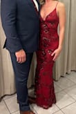 This dress was perfect! Quality and fit were amazing!!!!! - Andrea S.