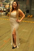 This dress was gorgeous and I received many compliments! I am curvier but it still complimented my figure. - Darien M.