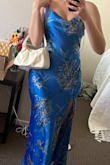 The dress is super silky and beautiful. It felt great, and is very adjustable with the straps. - Sydney G.